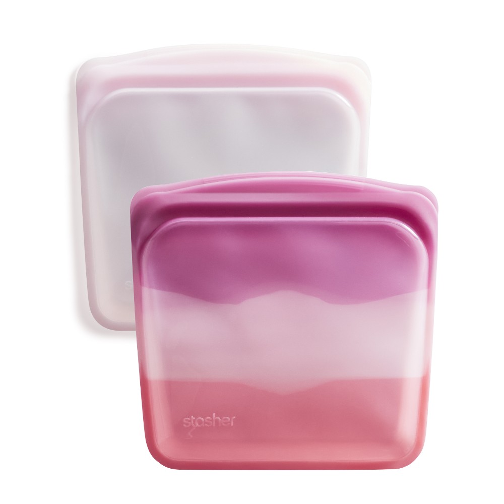 stasher スタッシャー シリコーンバッグ 2点セット  EZ サンドイッチ 450ml ×2点 | stasher | 12