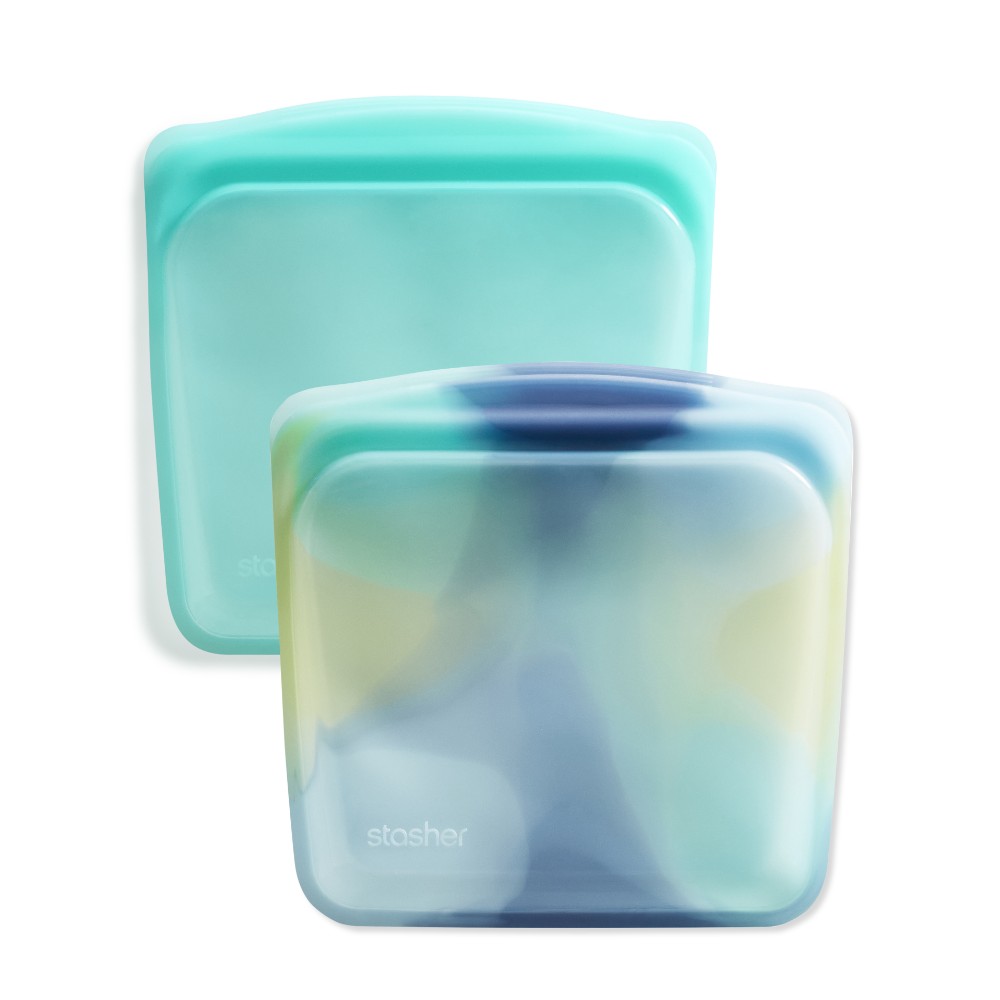 stasher スタッシャー シリコーンバッグ 2点セット  EZ サンドイッチ 450ml ×2点 | stasher | 14