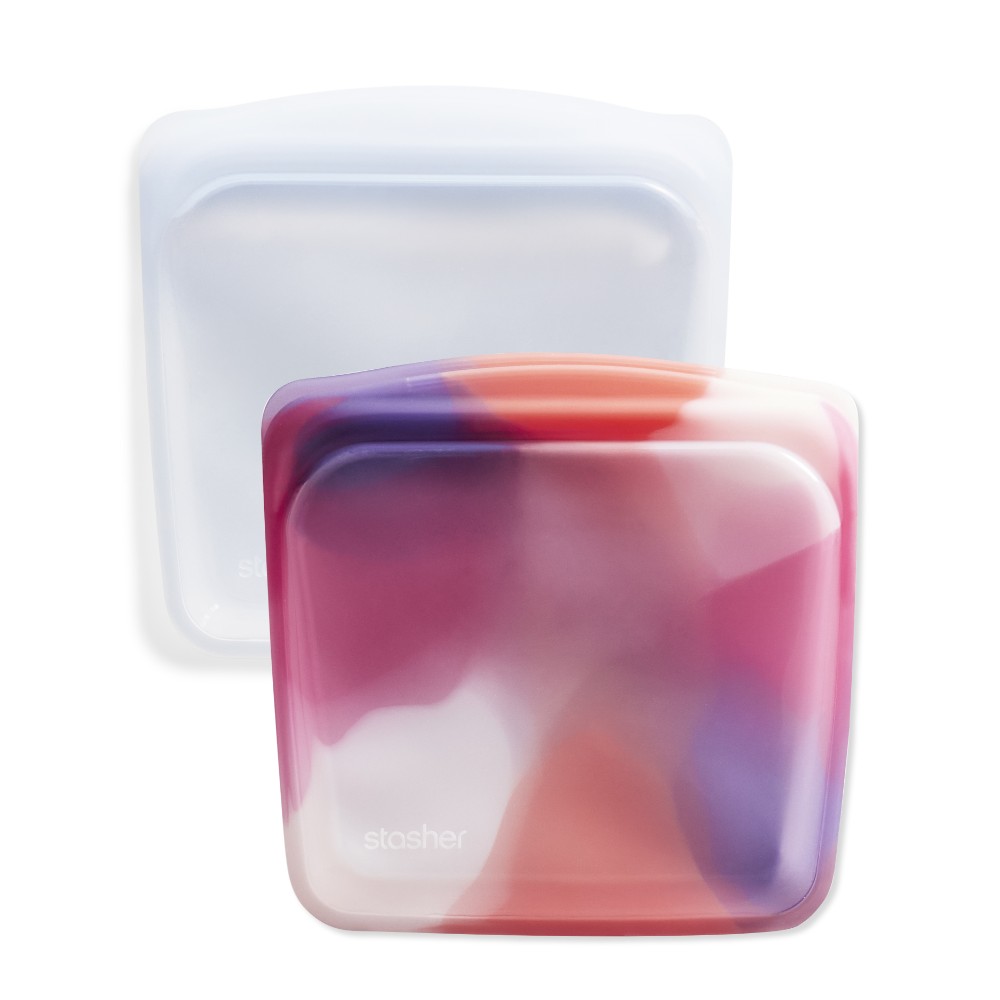 stasher スタッシャー シリコーンバッグ 2点セット  EZ サンドイッチ 450ml ×2点 | stasher | 15