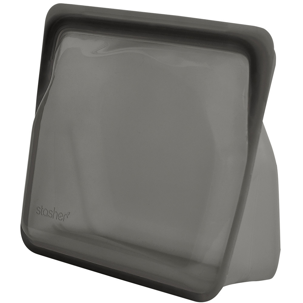 スタッシャー シリコーンバッグ スタンドアップ ミディアム stasher 保存容器 マチ付き 19×21.5×6.5cm 1.6L | stasher | 06