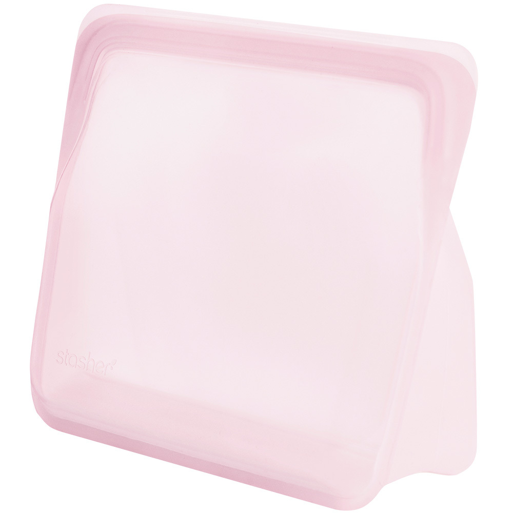 スタッシャー シリコーンバッグ スタンドアップ ミディアム stasher 保存容器 マチ付き 19×21.5×6.5cm 1.6L | stasher | 05