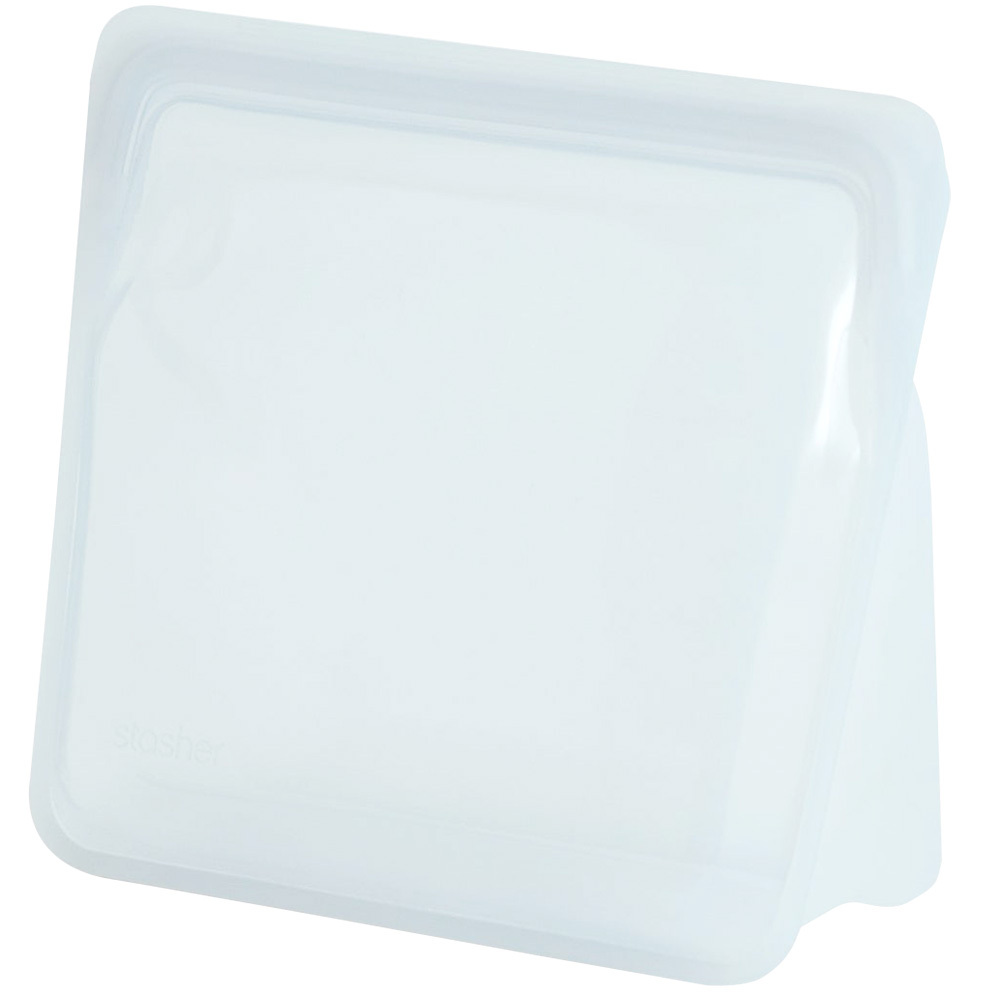 スタッシャー シリコーンバッグ スタンドアップメガ stasher 保存容器 マチ付き MEGA 21×24.5×11.5cm | stasher | 01
