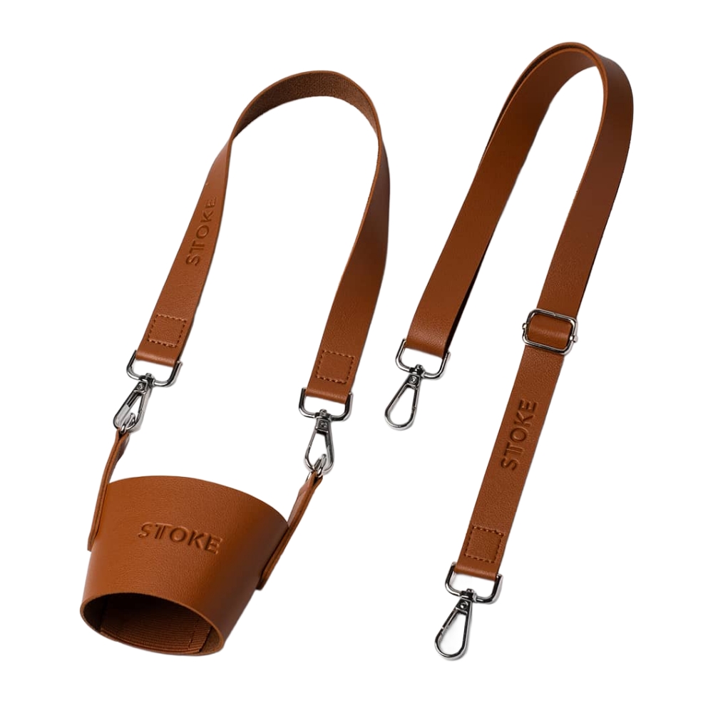 STTOKE ストーク キャリーストラップ V4 L 12oz / G 16oz タンブラー 専用 レザー調 持ち運び 便利 手ぶら キャリーバッグ 散歩 アウトドア 水筒 パーツ ギフト | STTOKE | 02