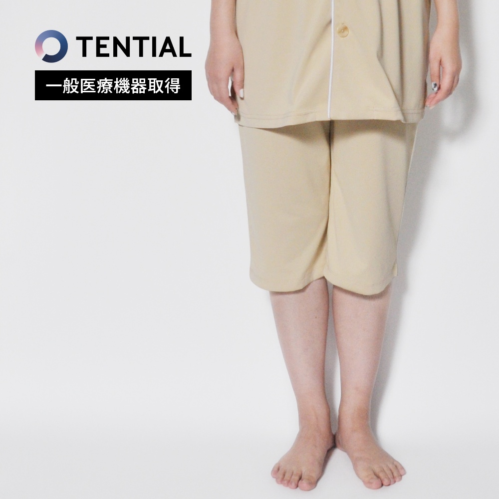 TENTIAL テンシャル リカバリーウェア BAKUNE バクネ Pajamas パジャマ クロップドパンツ 半ズボン｜transit｜02