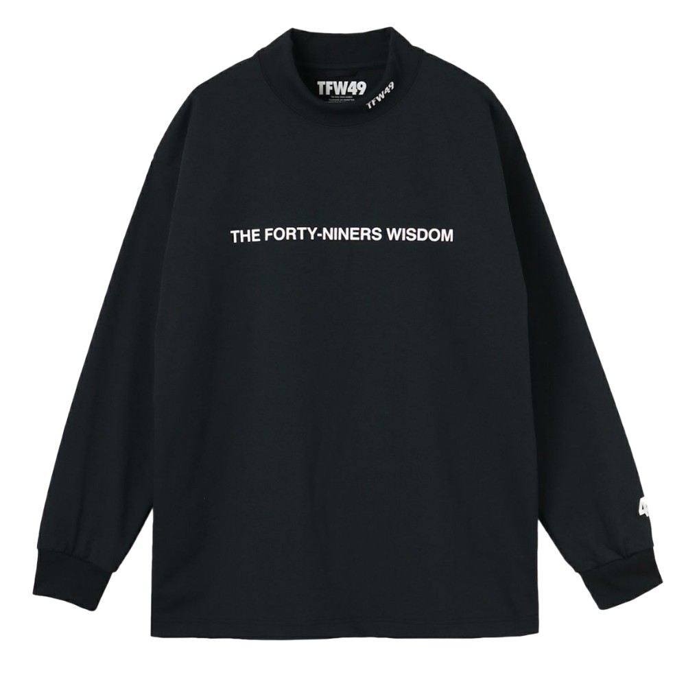 TFW49 ティーエフダブリュー ロンT HALF MOCKNECK LONG T102320012 父