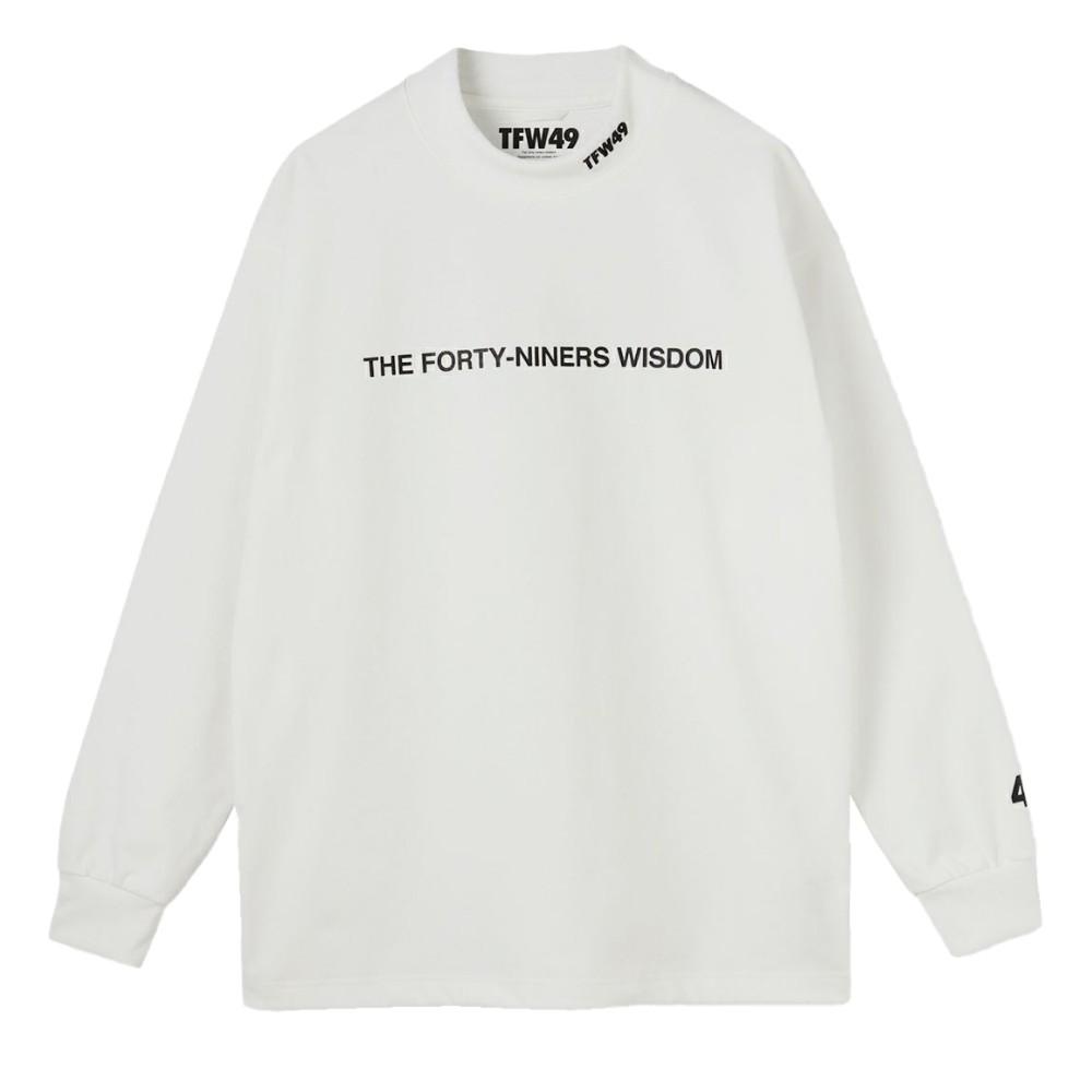TFW49 ティーエフダブリュー ロンT HALF MOCKNECK LONG T102320012 父