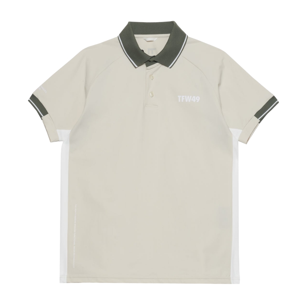 TFW49 ティーエフダブリュー LINE SLEEVE POLO T102610024 ポロシャツ
