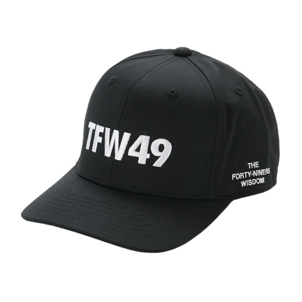 TFW49 キャップ TFW CAP T132220011 BLACK WHITE : tft132220011 