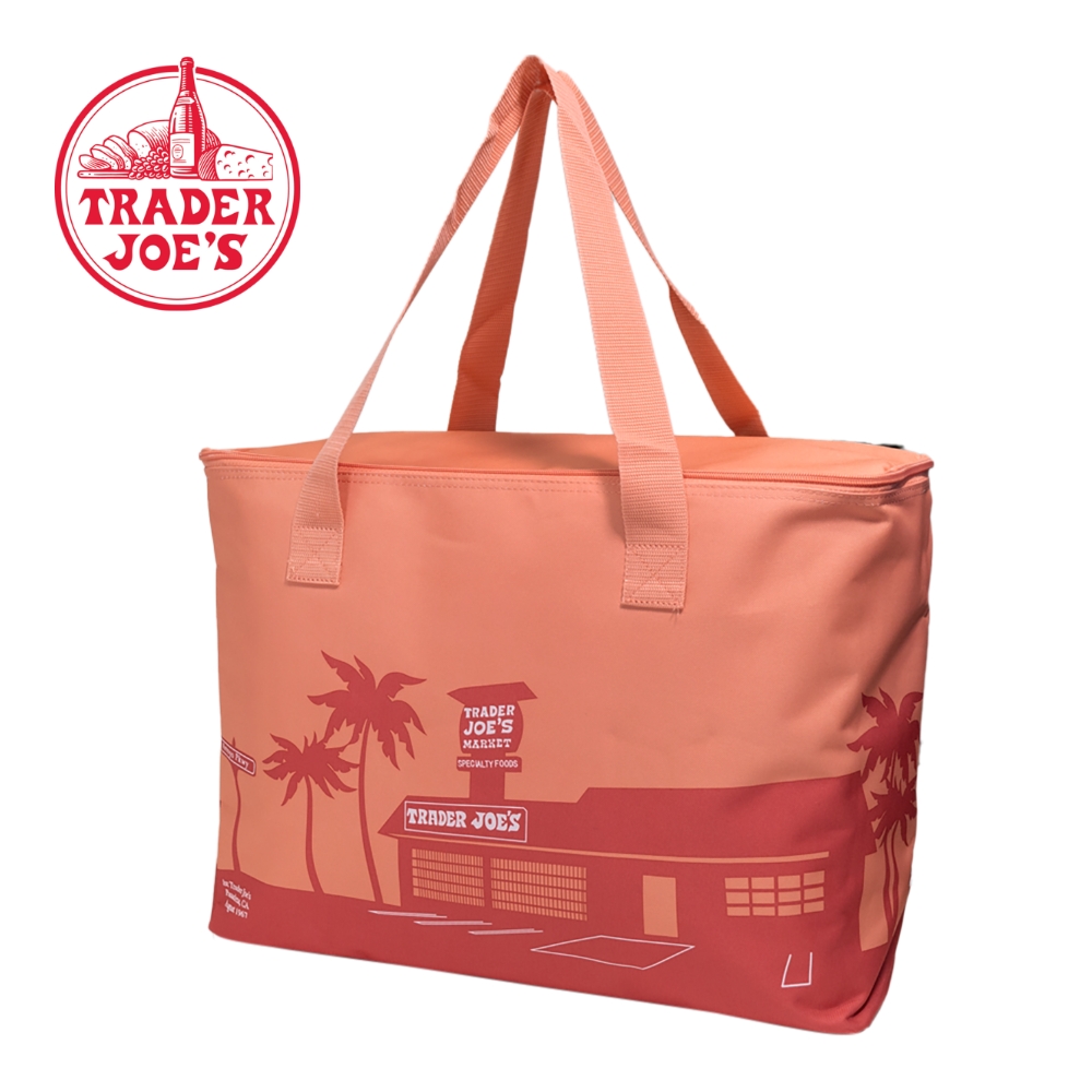 TRADER JOE'S トレーダージョーズ LARGE INSULATED BAG 保冷バッグ 保温バッグ エコバッグ お買い物バッグ ペットボトル | TRADER JOE'S | 05