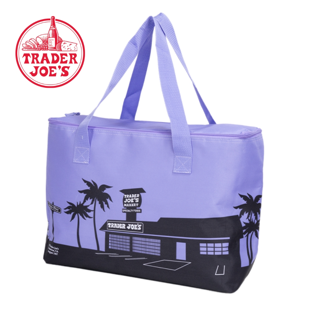 TRADER JOE'S トレーダージョーズ LARGE INSULATED BAG 保冷バッグ 保温バッグ エコバッグ お買い物バッグ ペットボトル | TRADER JOE'S | 04