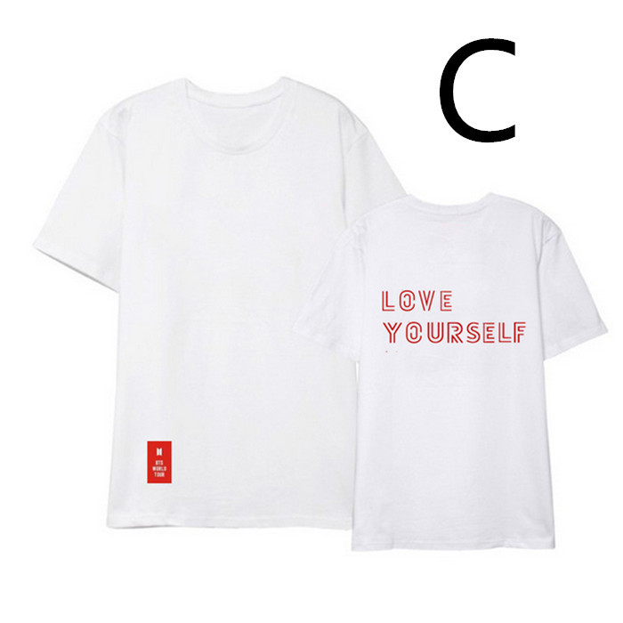 Lサイズ ☆ BTS SPEAK YOURSELF Tシャツ [BTS LOGO:VER.3