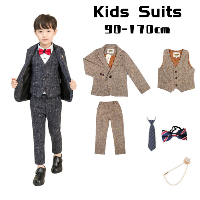 在庫一掃セール 返品交換不可6点セット 子供服 フォーマル スーツ 男子