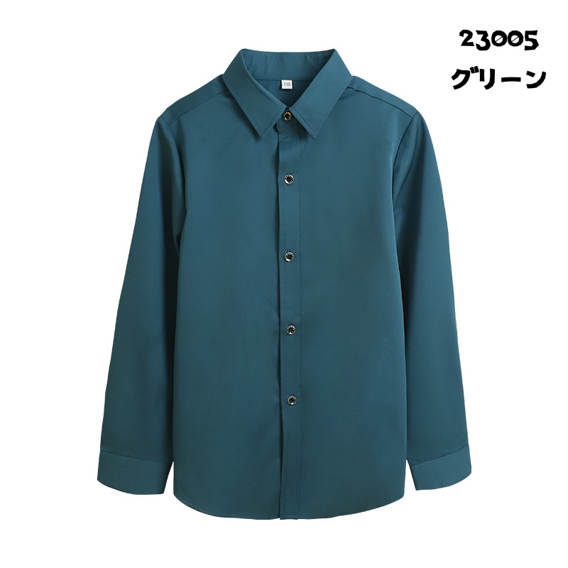 子供 シャツ 男の子 ネクタイ付き 長袖 フォーマル ストライプ 無地 キッズシャツ 入学式 卒園式 結婚式 発表会 七五三 セレモニー おしゃれ 90 100 110 120 130 |  | 05