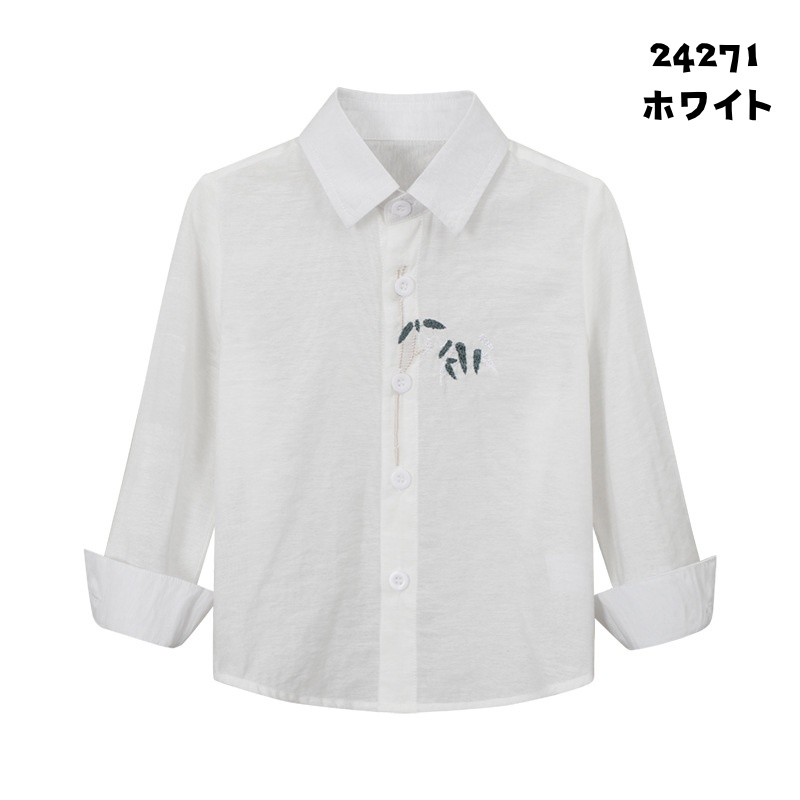 子供 シャツ 男の子 ネクタイ付き 長袖 フォーマル ストライプ 無地 キッズシャツ 入学式 卒園式 結婚式 発表会 七五三 セレモニー おしゃれ 90 100 110 120 130 |  | 08