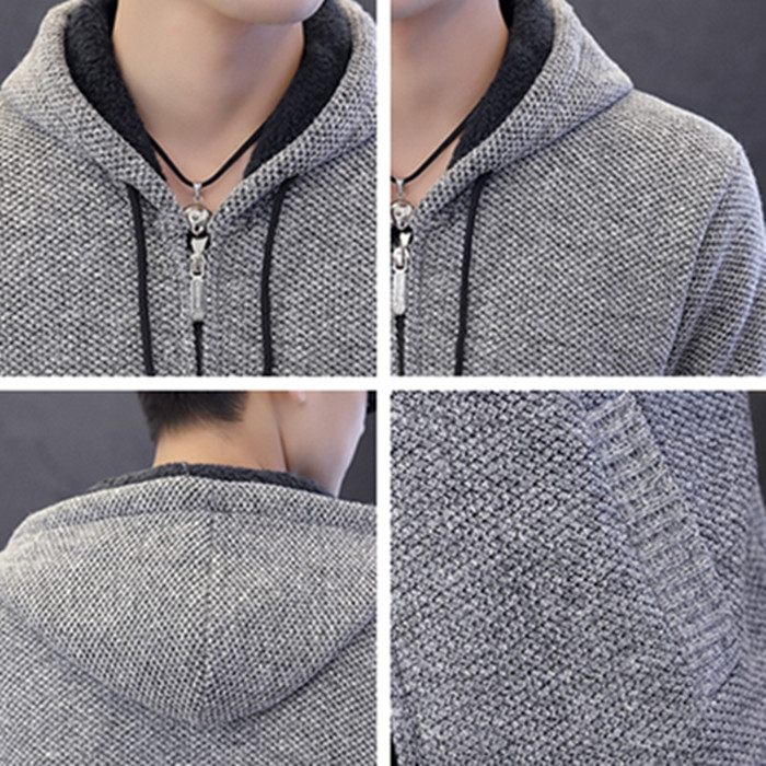 ジャケット メンズ フード付き 秋冬 裏起毛 厚手 ライダースジャケット