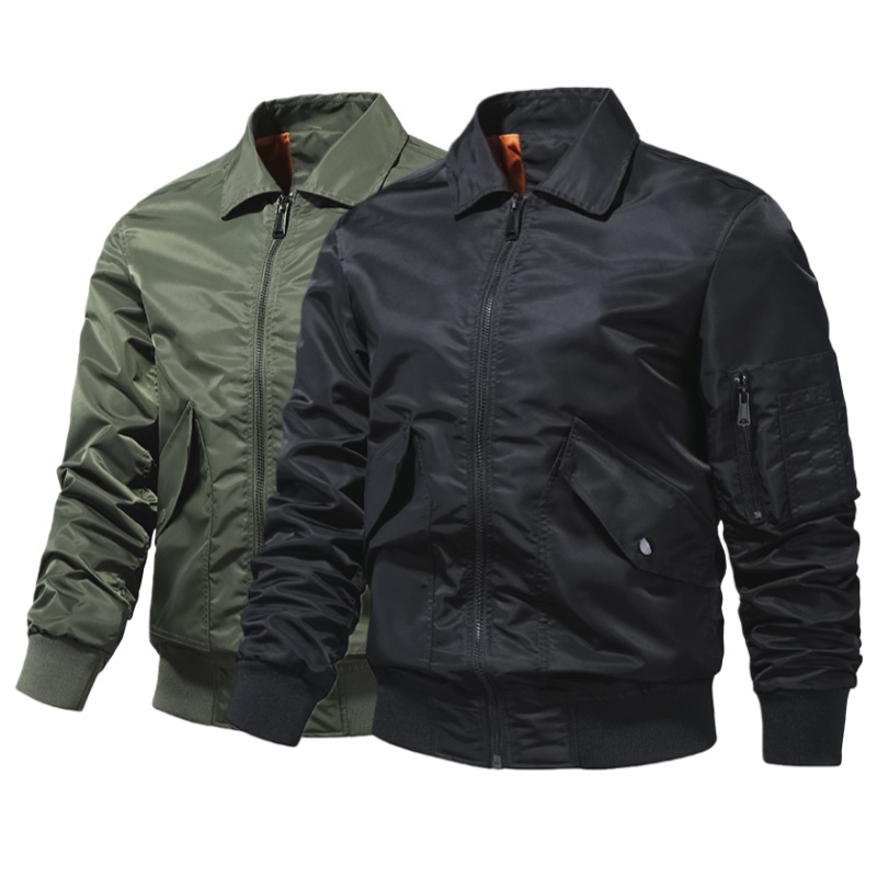 ランクル60 MA-1 L 黒　フライトジャケット　ミリタリージャケット MA-1 フライトジャケット メンズ ブルゾン ジャンパー ミリタリー