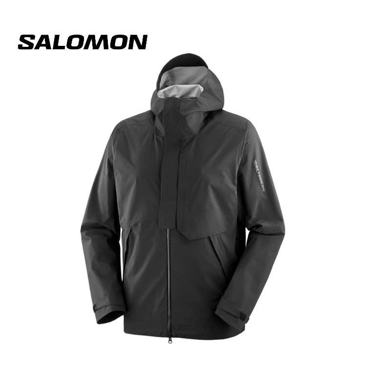 24秋冬 Salomon サロモン メンズ OUTERPATH PRO 2.5L LC22060 防水 ジャケット ハードシェル マウンテンパーカー