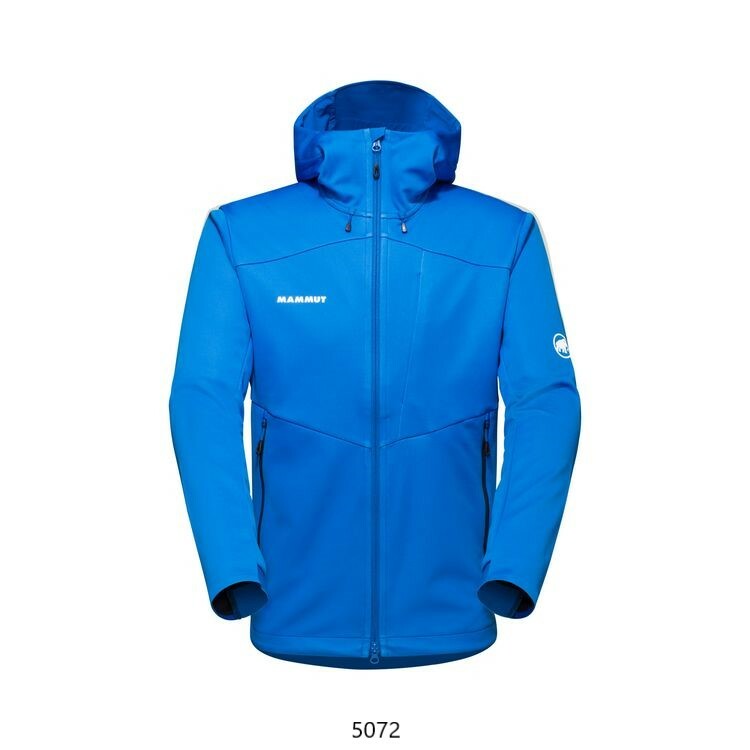 24春夏 MAMMUT マムート メンズ Ultimate VII SO Hooded Jacket AF Men 1011-01780 ジャケット  パーカー フード付き ソフトシェル アウトドア