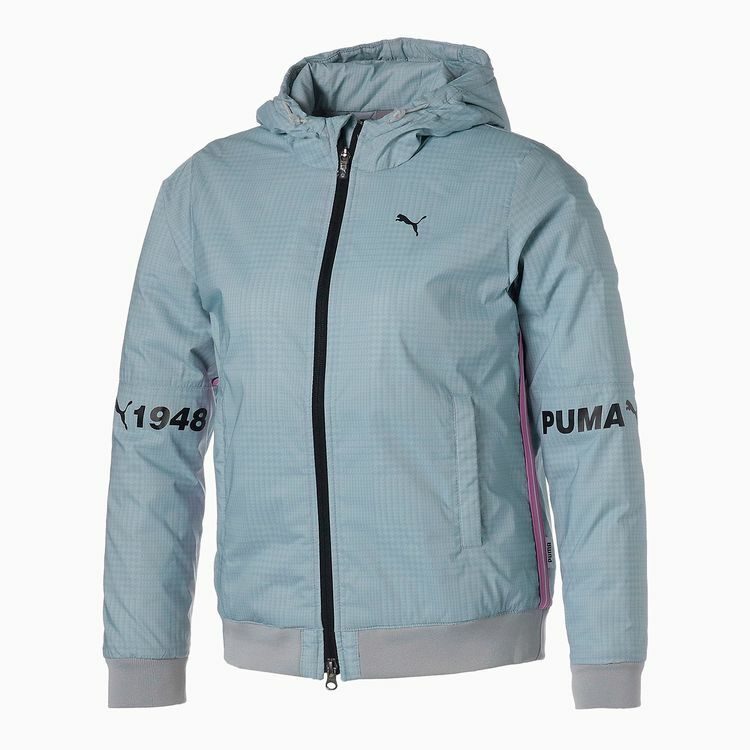 PUMA GOLF プーマゴルフ レディース パテッド AOP フルジップ