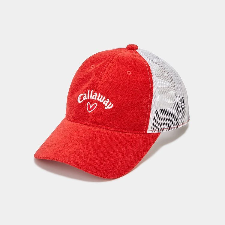 レビュー高評価の商品！レビュー高評価の商品！Callaway キャロウェイ ゴルフ レディース ラブキャロウェイ ポニーテールキャップ(WOMENS)  C23191208 帽子 財布、帽子、ファッション小物