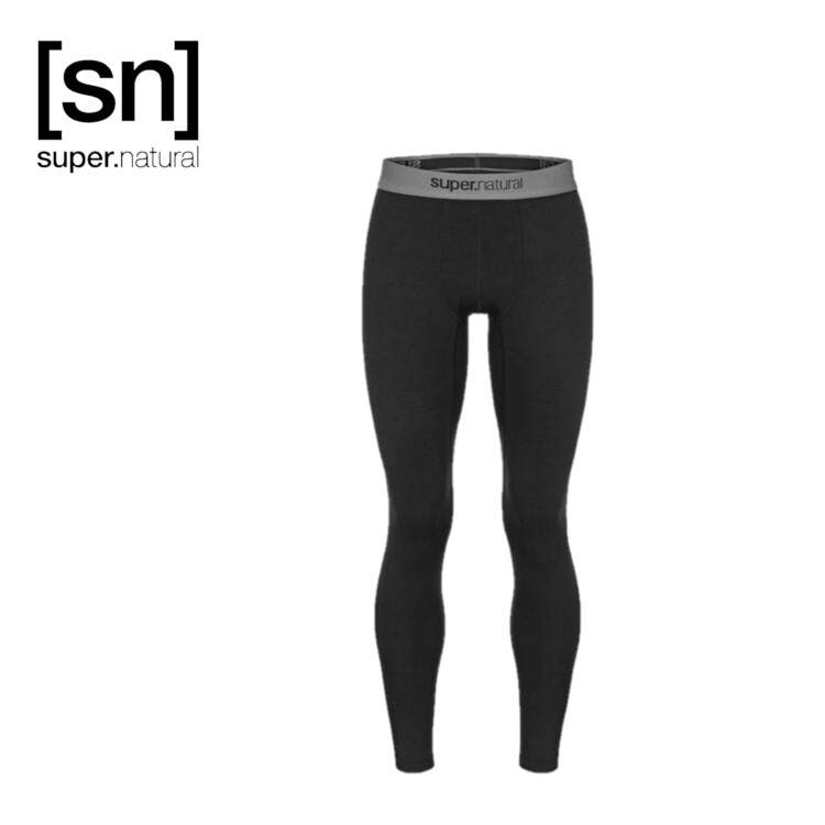 [sn] super.natural(エスエヌ スーパーナチュラル) メンズ [SN] M BASE TIGHT 175 ベース タイツ  snm003890 メリノウール サスティナブル ヨガ【お宝】