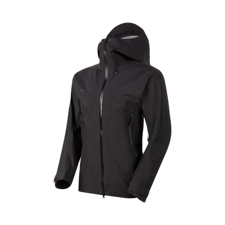 23秋冬 MAMMUT マムート メンズ Crater HS Hooded Jacket Men 1010-27700 ジャケット 防水 ゴアテックス  3レイヤー ハードシェル パーカー フード付き 登山