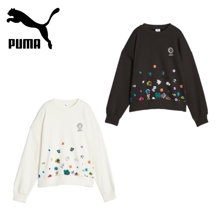 PUMA プーマ レディース PUMA x LIBERTY オーバーサイズ クルー スウェット 622208 オーバーサイズ トレーナー  インポートサイズ リバティ【お宝】 : pj622208 : トランスレーション - 通販 - Yahoo!ショッピング