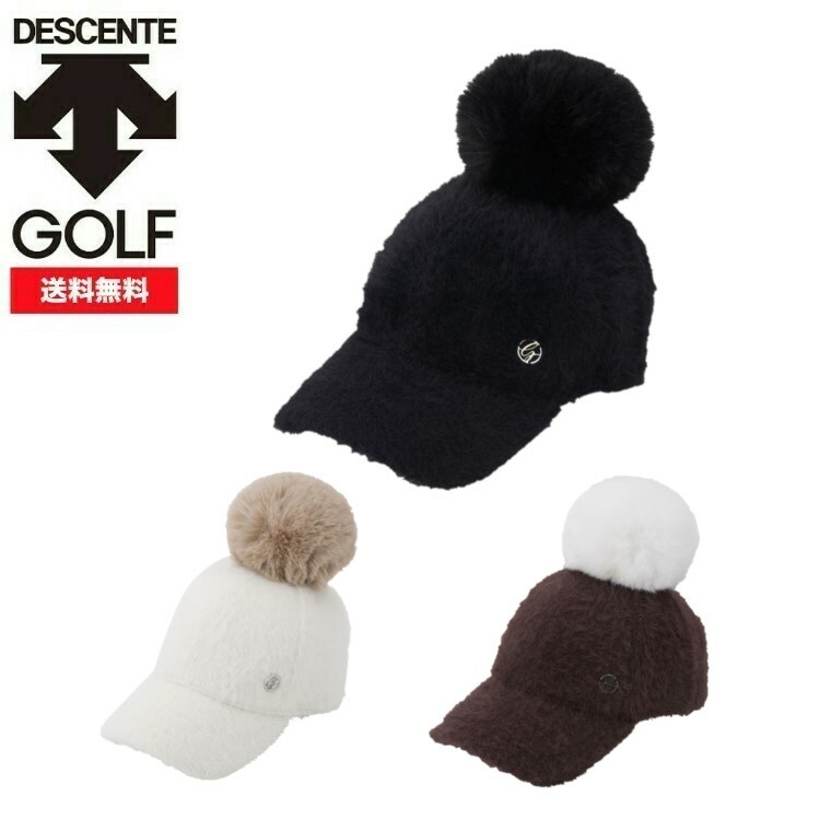 DESCENTE GOLF デサント ゴルフ レディース ポンポン付き 