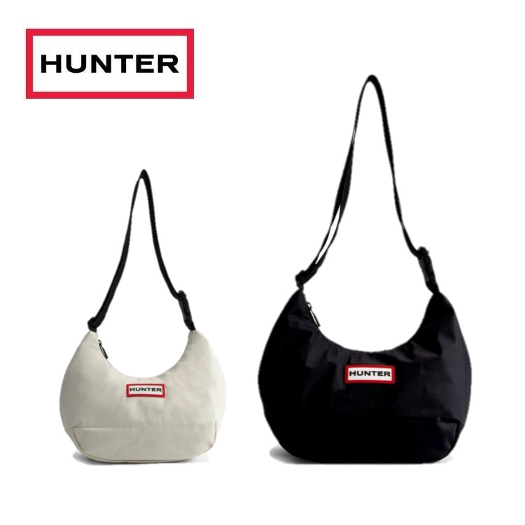 24春夏 HUNTER ハンター ユニセックス(メンズ レディース) NYLON MIDI HOBO ナイロン ミディ ホーボー UBS3601KBM :hjubs3601kbm:トランスレーション