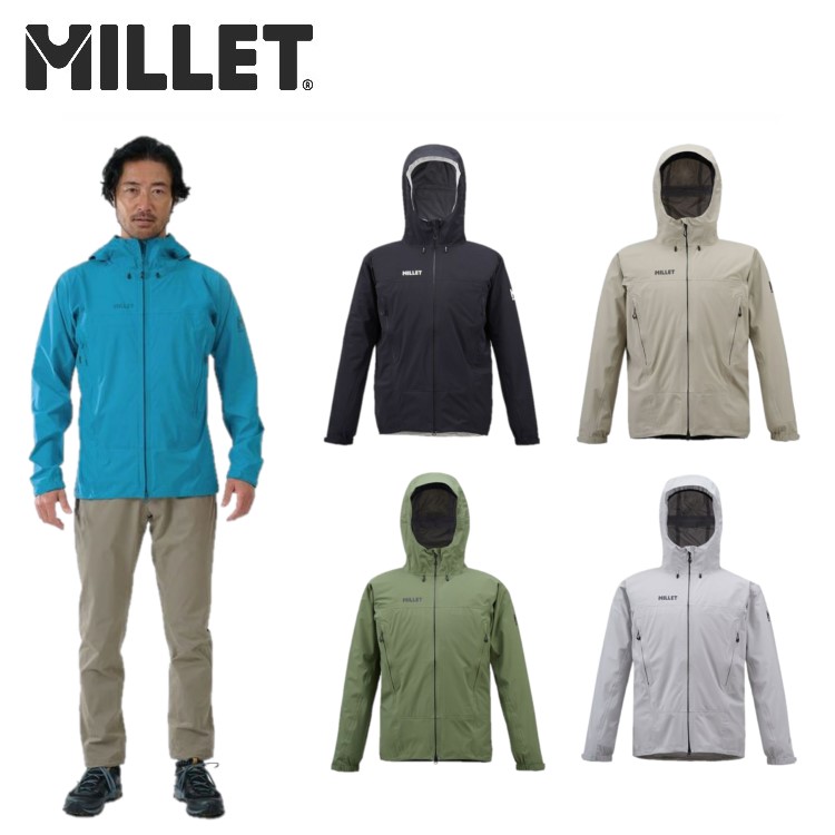 MILLET ミレー メンズ ティフォン50000ストレッチ ジャケット MIV01479 防水 ストレッチ 登山 アウトドア キャンプ