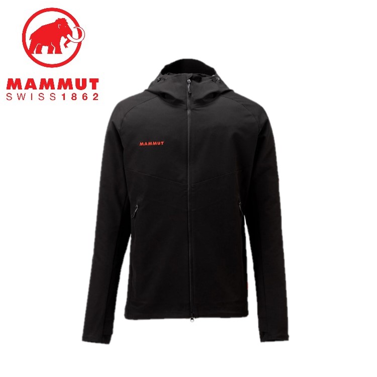 24秋冬 マムート MAMMUT メンズ マクン 2.0 ソフトシェル フーデッド ジャケット AF クラシック 1011-02420 クラシック