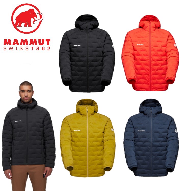 24秋冬 マムート MAMMUT メンズ センダー インサレーション フーデッド ジャケット 1013-03470 防寒 保温 撥水 登山 キャンプ