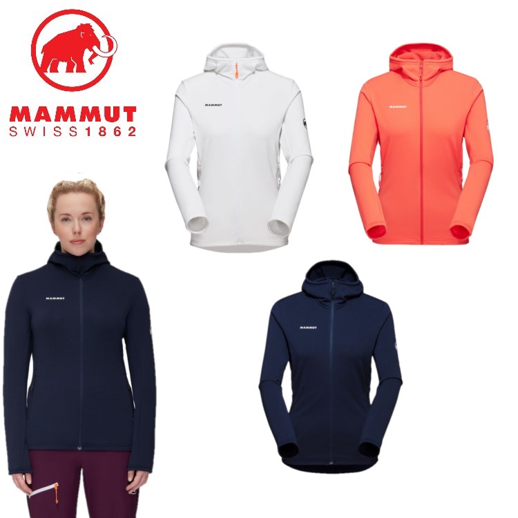 お買得 マムート MAMMUT レディース アコンカグア ライト ミッドレイヤー フーデッド ジャケット 1014-04410 フリース ミッドレイ