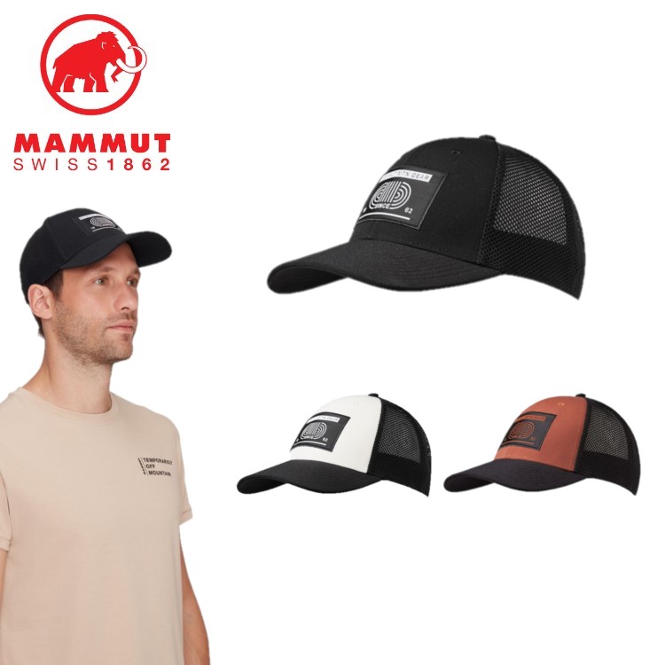 24春夏 MAMMUT マムート メンズ レディース (ユニセックス) Baseball Mesh Cap 1191-01770 帽子 メッシュキャッ｜translation