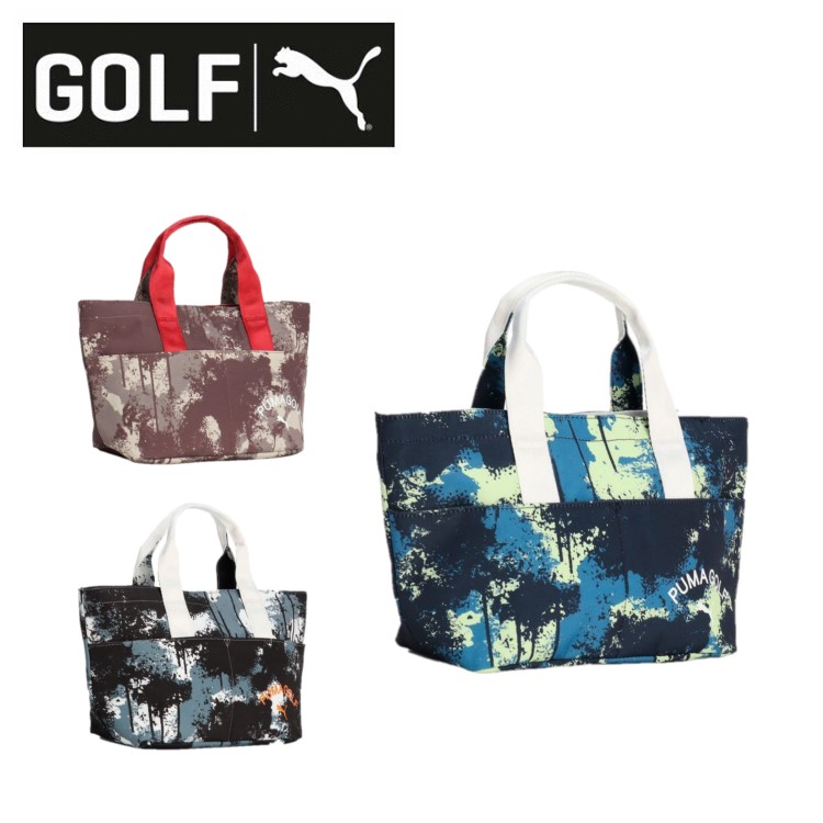 24秋冬 プーマゴルフ PUMA GOLF ユニセックス(メンズ レディース) ゴルフ PCL AOP ラウンド トートバッグ 5L 091229