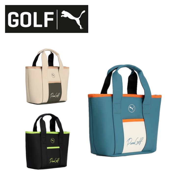 24秋冬 プーマゴルフ PUMA GOLF ユニセックス(メンズ レディース) ゴルフ ベーシック ラウンド トートバッグ 6L 091236