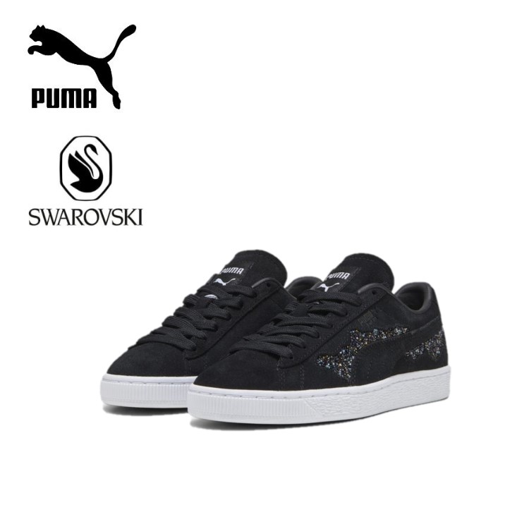 PUMA プーマ レディース PUMA WITH SWAROVSKI CRYSTALS スウェード 