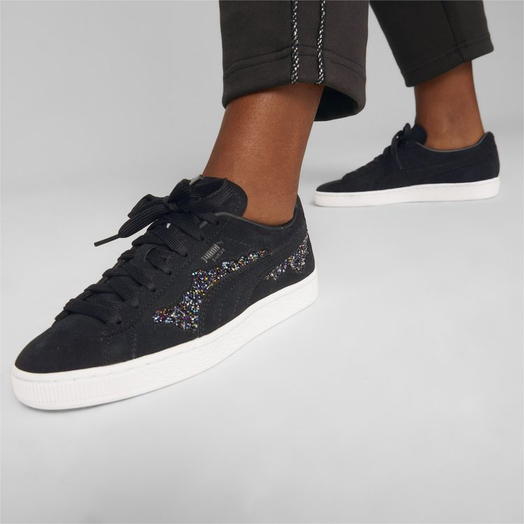 PUMA プーマ レディース PUMA WITH SWAROVSKI CRYSTALS スウェード 