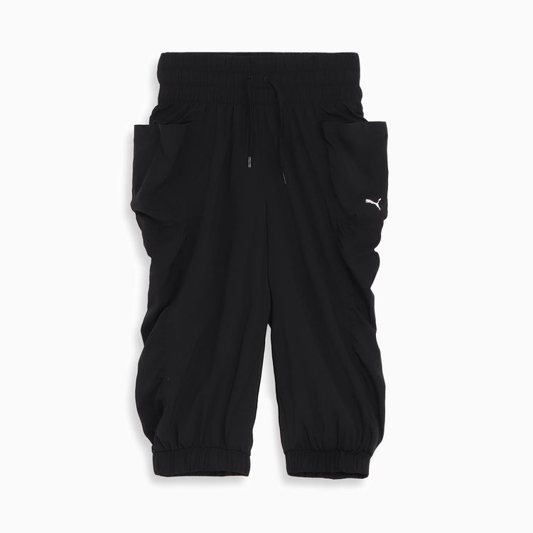 プーマ PUMA ゴルフ 3/4パンツ 7分丈 千鳥格子 ブラック 76