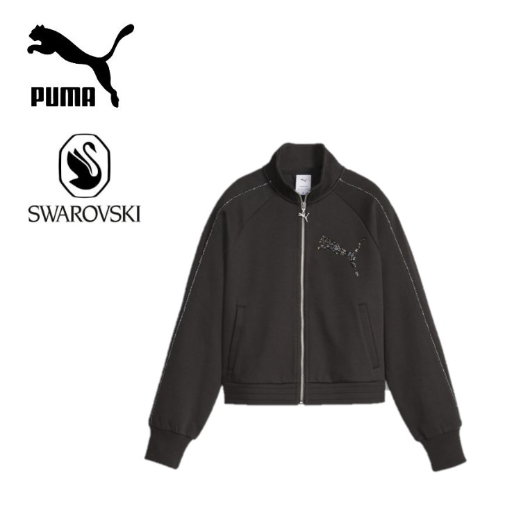 PUMA プーマ レディース PUMA WITH SWAROVSKI CRYSTALS T7 トラックジャケット 622251 ブルゾン :pj622251:トランスレーション