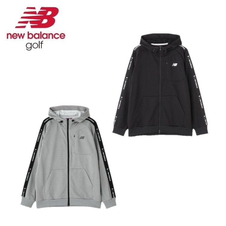 24秋冬 ニューバランス ゴルフ New balance Golf メンズ スウェット フルジップ フーディー 4262001 パーカー 長袖