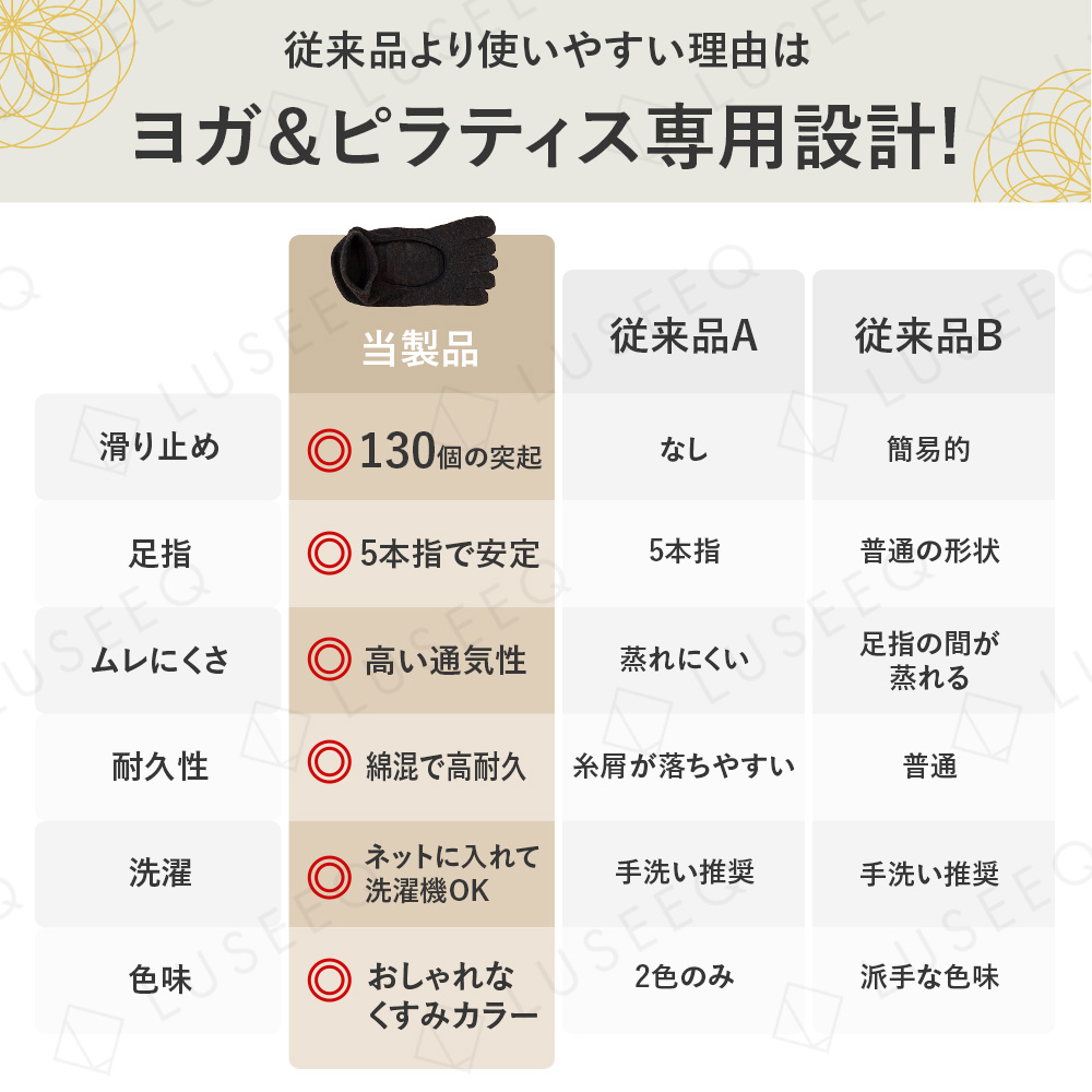 ピラティスソックス