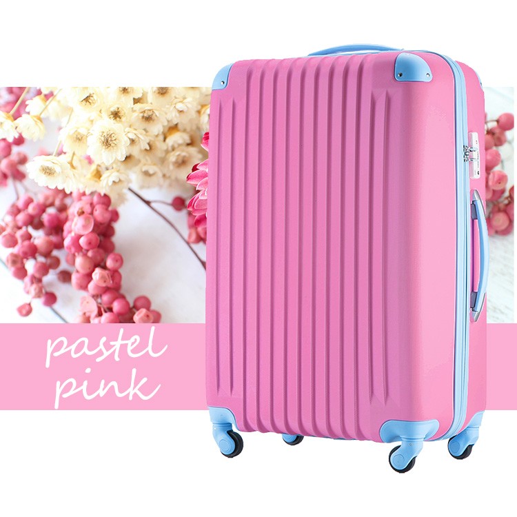 スーツケース Mサイズ キャリーケース キャリーバッグ かわいい 人気 超軽量 安心3年保証 中型 TSAロック搭載 海外旅行 送料無料