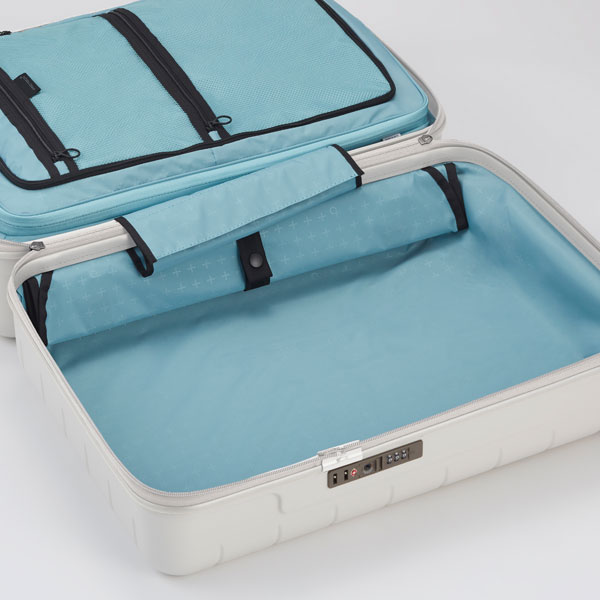 プロテカ スーツケース 360G4 (53L) 日本製 キャスターストッパー付き ファスナータイプ 3〜5泊用 外寸計129cm 手荷物預け入れサイズ 02422｜travel-goods-toko｜04