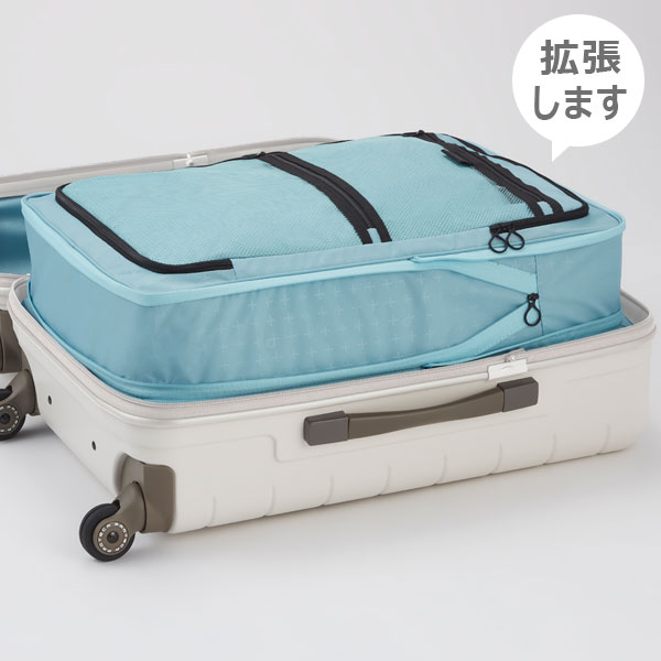 プロテカ スーツケース 360G4 (53L) 日本製 キャスターストッパー付き ファスナータイプ 3〜5泊用 外寸計129cm 手荷物預け入れサイズ 02422｜travel-goods-toko｜06