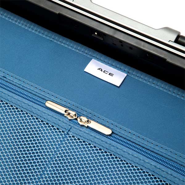 ACE クレスタ2F (58L) フレームタイプ スーツケース 4〜5泊用 キャスターストッパー機能 外寸計141cm 手荷物預け入れサイズ 05107 | Ace | 07