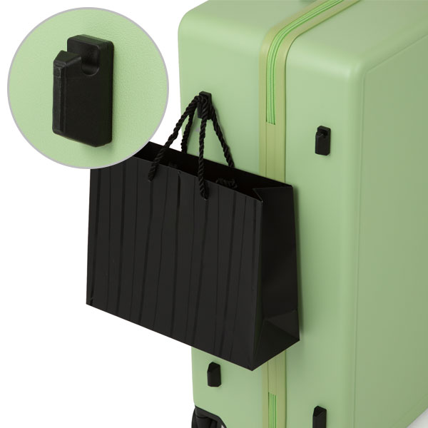 ACE ベベル (92L) ファスナータイプ スーツケース 5〜7泊用 3辺合計158cm 手荷物預け入れサイズ 底足フック ドリンクホルダー付き 05683の画像