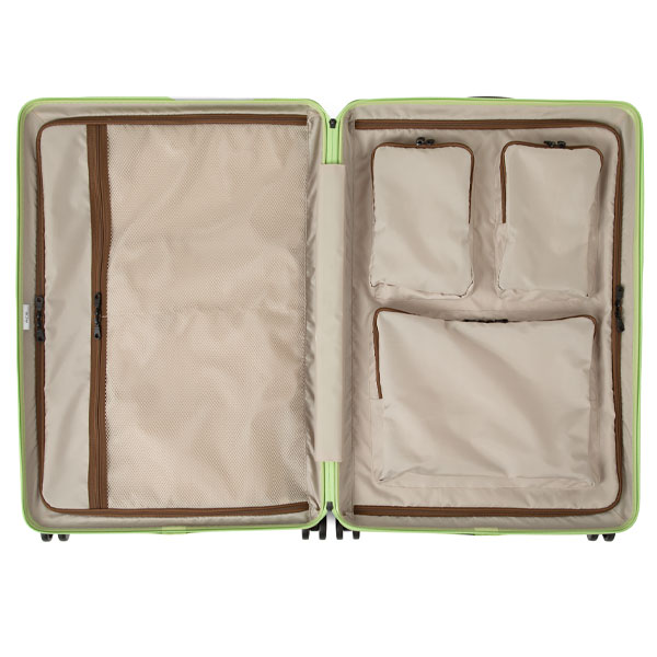 ACE ベベル (92L) ファスナータイプ スーツケース 5〜7泊用 3辺合計158cm 手荷物預け入れサイズ 底足フック ドリンクホルダー付き 05683の画像