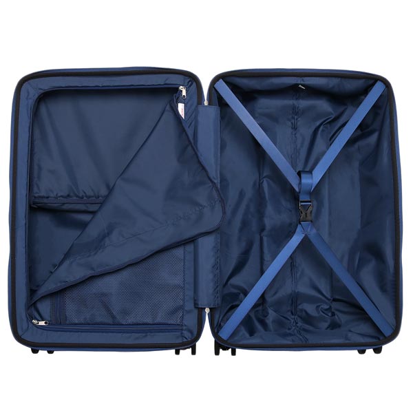 ACE タッシェ スーツケース (59L) フロントポケット ファスナータイプ 3〜5泊用 キャスターストッパー機能 外寸計137cm 手荷物預け入れサイズ 06537の画像