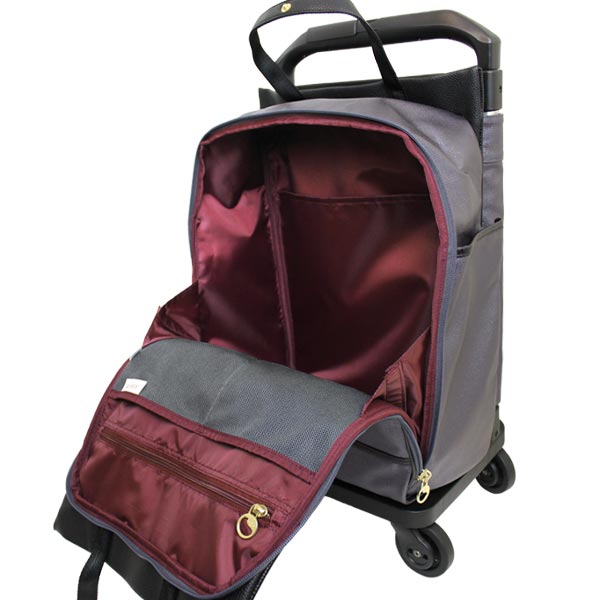 soelte ソエルテ カランド2 お買い物キャリー 24L 大径4輪 キャスターストッパー搭載 ショッピングカート 男女兼用 ACE 35985の画像